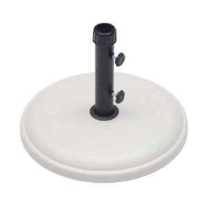 Base de Concreto 22Kg com rodas, cor branca